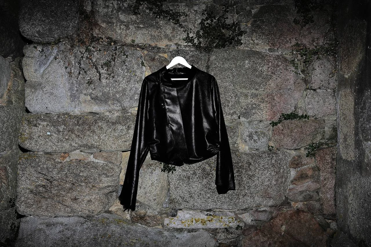 Leather Jacket «A Wounded Angel Defeated by the Loss of Faith», image 12